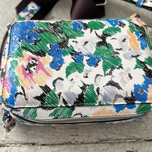 Ganni Multicolor Floral 2 Way Camera Bag - Picture 2 of 6
